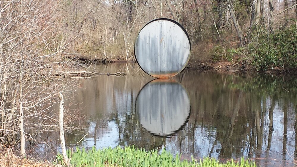 Long Island water reflection